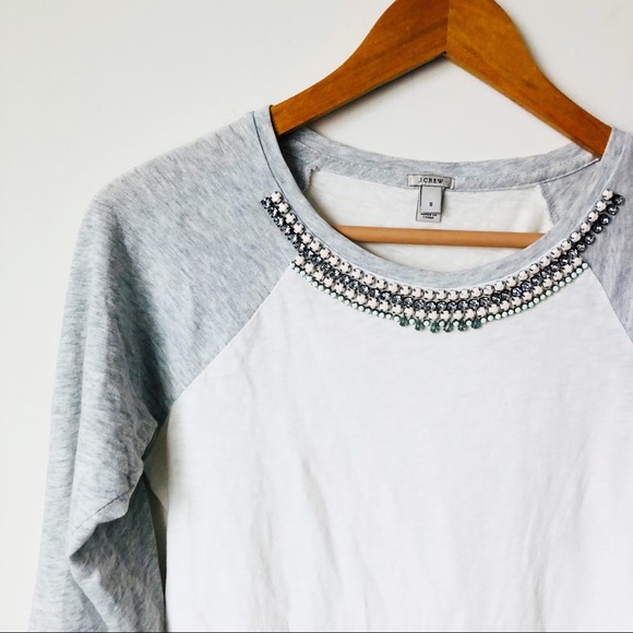 j crew baseball tee